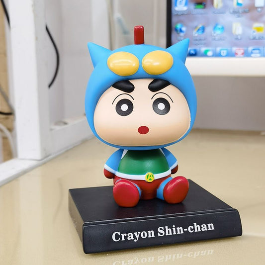 Shinchan Action Kamen Bobblehead 12cm