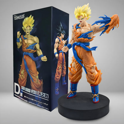Dragon Ball Z Action Figures Collectible Statue (Son Goku Battle Damage) 34 cm - Dragon Ball Z