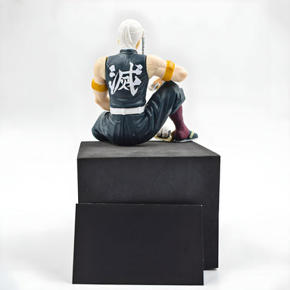 Tengen Uzui Hashira Sitting 10cm Action Figure - Demon Slayer