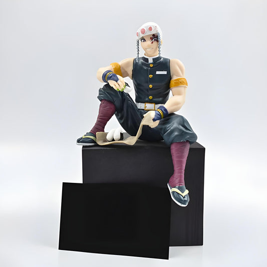 Tengen Uzui Hashira Sitting 10cm Action Figure - Demon Slayer