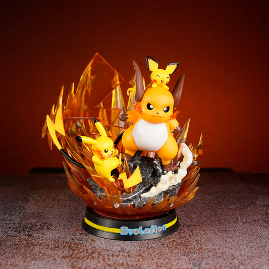 Ash Ketchum Greninja Family 26 cm Action Figure - Pokemon