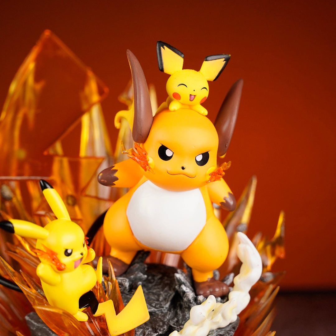 Ash Ketchum Greninja Family 26 cm Action Figure - Pokemon