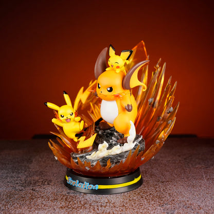 Ash Ketchum Greninja Family 26 cm Action Figure - Pokemon