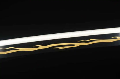 Zenitsu Agatsuma Wooden LED Katana 104cm - Demon Slayer
