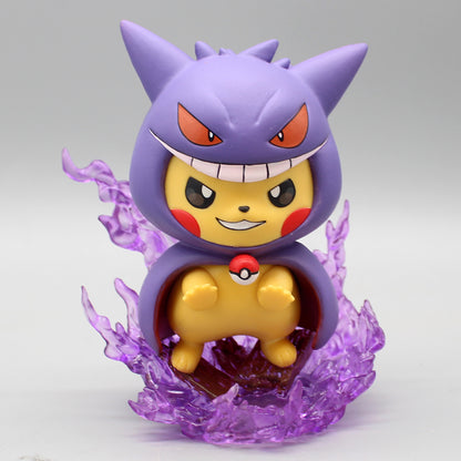 Pikachu Gengar Action Figure Small - Pokemon