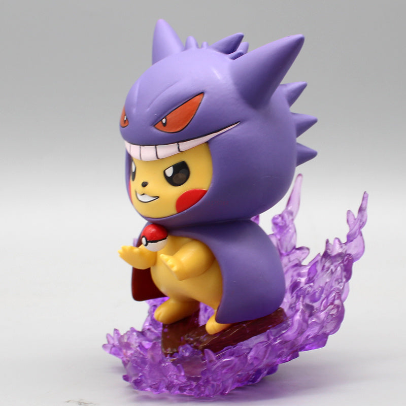 Pikachu Gengar Action Figure Small - Pokemon