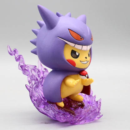 Pikachu Gengar Action Figure Small - Pokemon