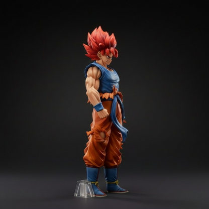 Son Goku Super Saiyan God Action Figure 28cm - Dragon Ball Z