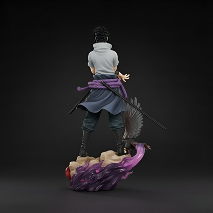 Sasuke Uchiha Naruto Shippuden Action Figure 38cm - Naruto