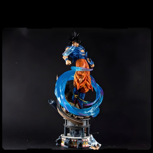 Son Goku Ultra Instinct with 2 Interchangable Heads Big Action Figure 50cm - Dragon Ball Z