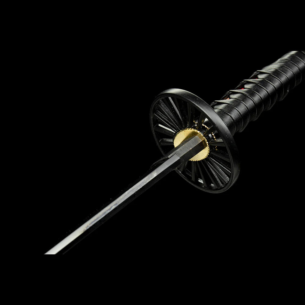 Tanjiro Kamado Black Katana 104cm - Demon Slayer