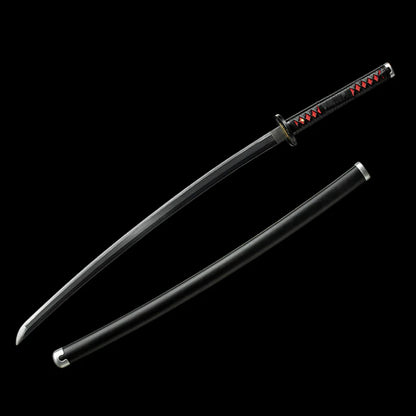 Tanjiro Kamado Black Katana 104cm - Demon Slayer