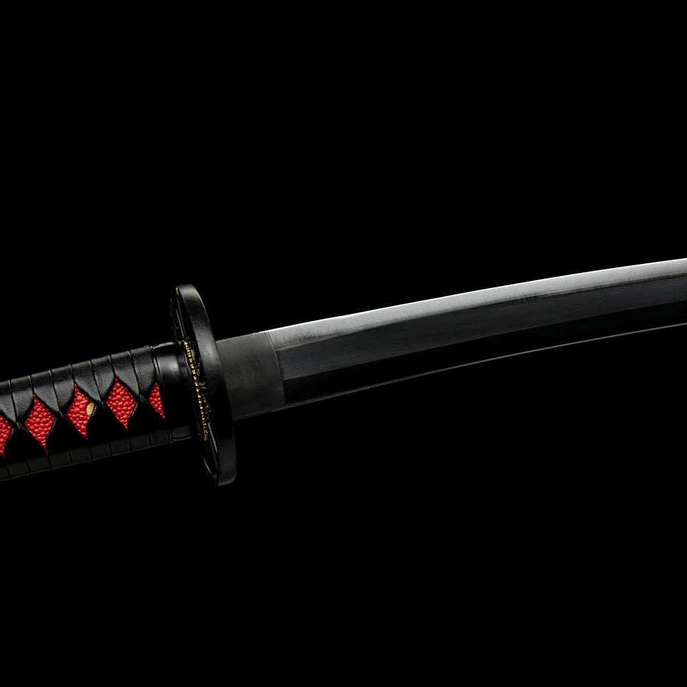 Tanjiro Kamado Black Katana 104cm - Demon Slayer