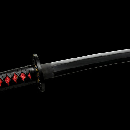 Tanjiro Kamado Black Katana 104cm - Demon Slayer