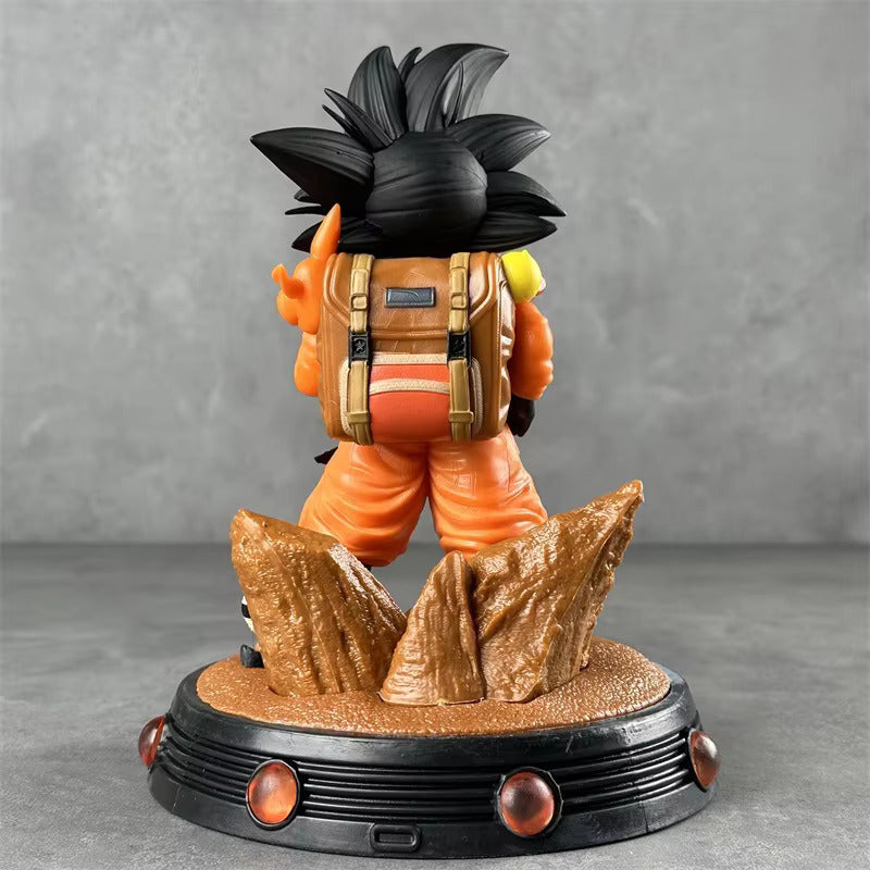 Goku Backpack Travel 23cm Action Figure - Dragon Ball Z