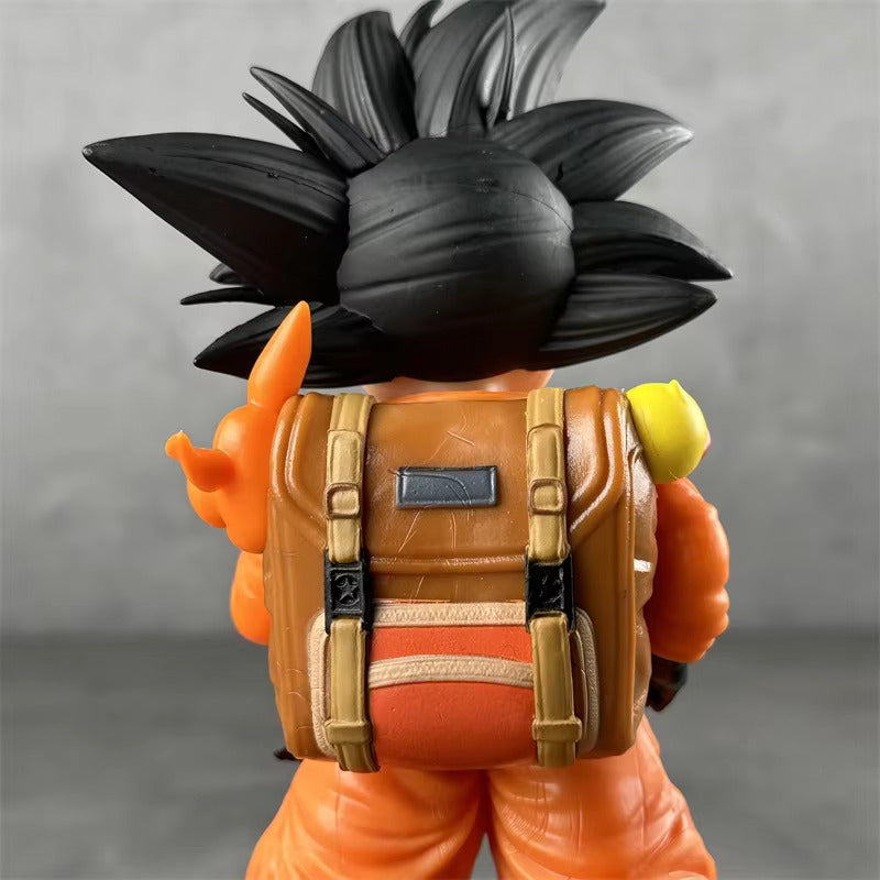 Goku Backpack Travel 23cm Action Figure - Dragon Ball Z