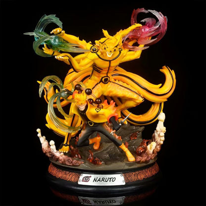 Naruto Uzumaki Kurama Battle Action Figure 35cm - Naruto