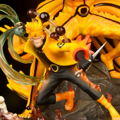 Naruto Uzumaki Kurama Battle Action Figure 35cm - Naruto