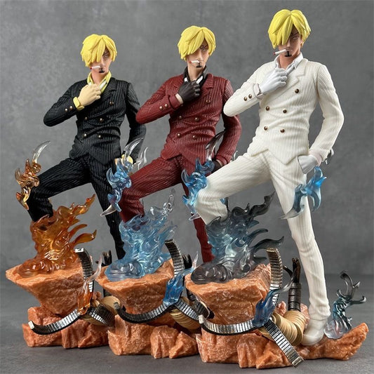 Sanji Triple Suit Collection 24cm Action Figure - One Piece