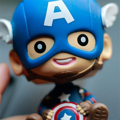 Captain America Cute Bobblehead 12cm