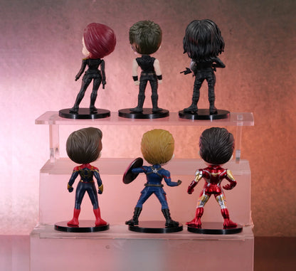 Marvel Avengers Superheroes Set Of 6 Action Figures 10 cm - Marvel