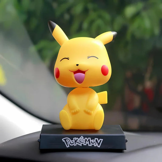 Pikachu Closed Eyes Bobblehead 12cm