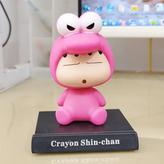 Shinchan Pink Bobblehead 12cm