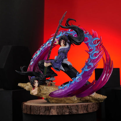 Ghostly Blade Demon Kokushibo Action Figure - Demon Slayer