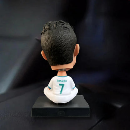 Ronaldo White Cute Bobblehead 12cm