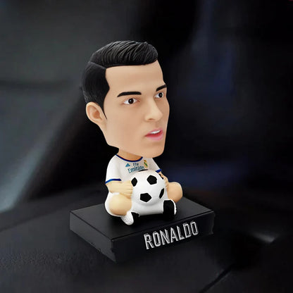 Ronaldo White Cute Bobblehead 12cm