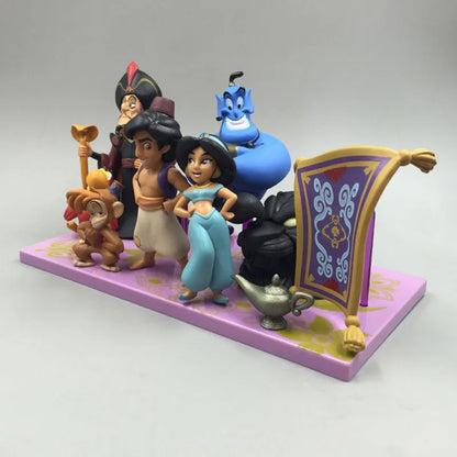 Alladin Set of 10 10cm Action Figure