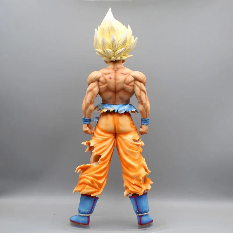 Son Goku Super Saiyan Double Headed 42cm Figure - Dragon Ball