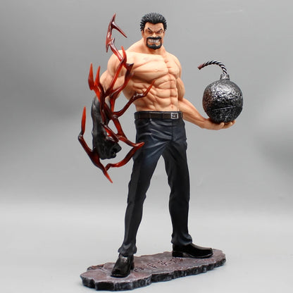 Garp Standing Black 25cm Action Figure - One Piece