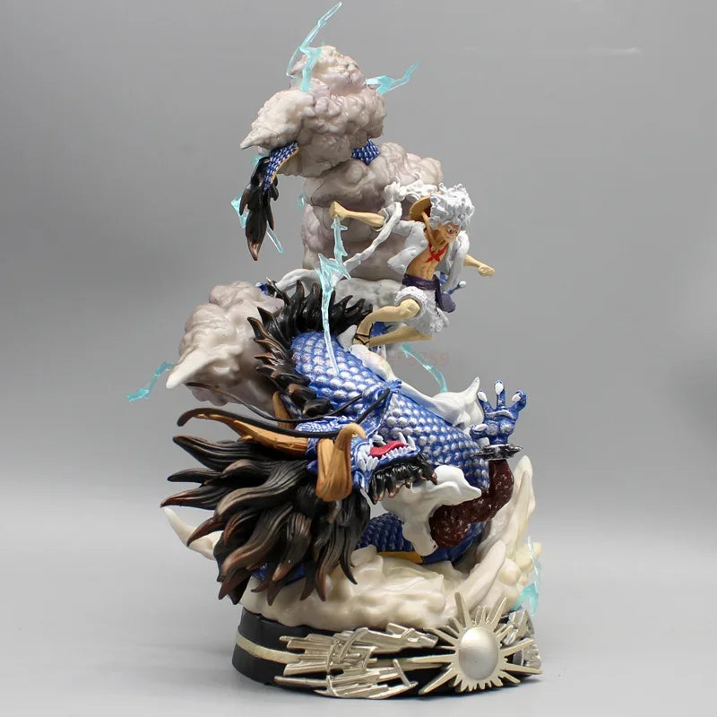 Luffy Gear 5 Nika Vs Kaido 23cm Action Figure - One Piece