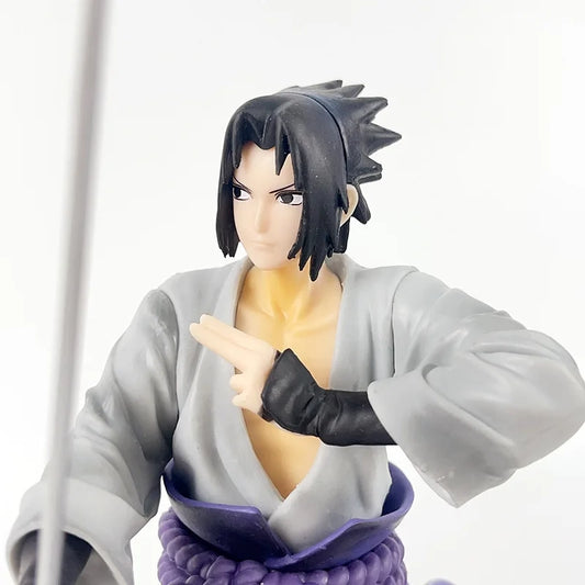 Sasuke Uchiha Sword Stance Naruto 21cm - Naruto