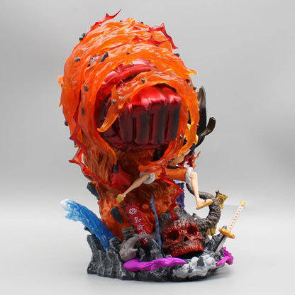 Luffy Gear 5 Big Fire Fist 25cm Action Figure - One Piece