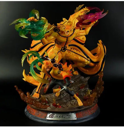 Naruto Uzumaki Kurama Battle Action Figure 35cm - Naruto