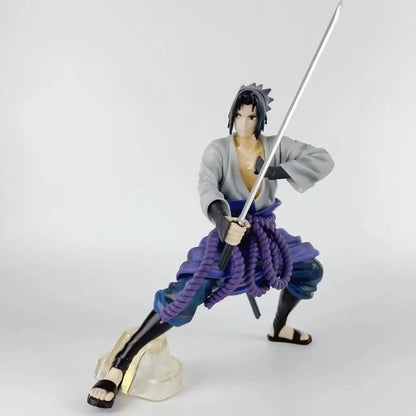 Sasuke Uchiha Sword Stance Naruto 21cm - Naruto