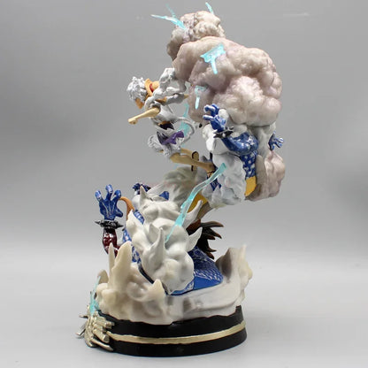 Luffy Gear 5 Nika Vs Kaido 23cm Action Figure - One Piece