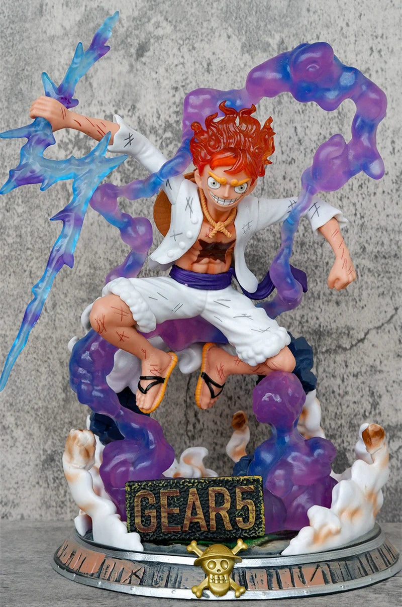 Luffy Gear 5 Double Head Premium Action Figure 37cm - One Piece