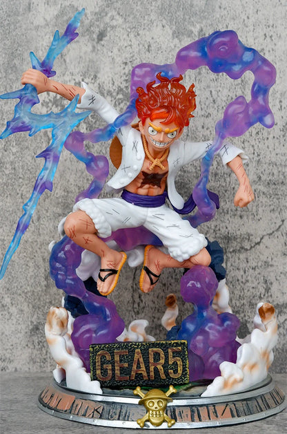 Luffy Gear 5 Double Head Premium Action Figure 37cm - One Piece