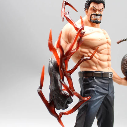 Garp Standing Black 25cm Action Figure - One Piece