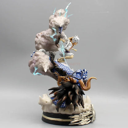 Luffy Gear 5 Nika Vs Kaido 23cm Action Figure - One Piece