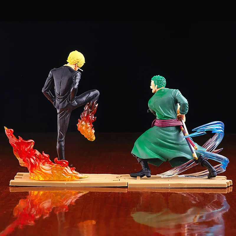 Zoro vs Sanji Fight 18cm Action Figure - One Piece