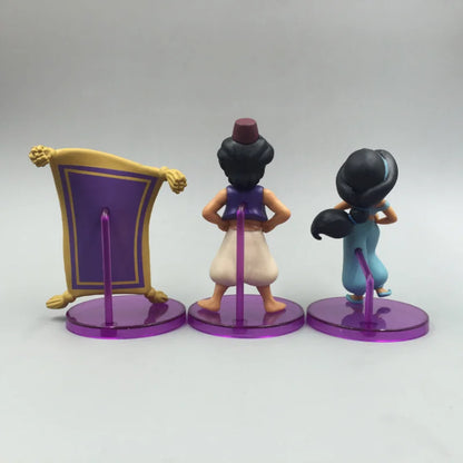 Alladin Set of 10 10cm Action Figure