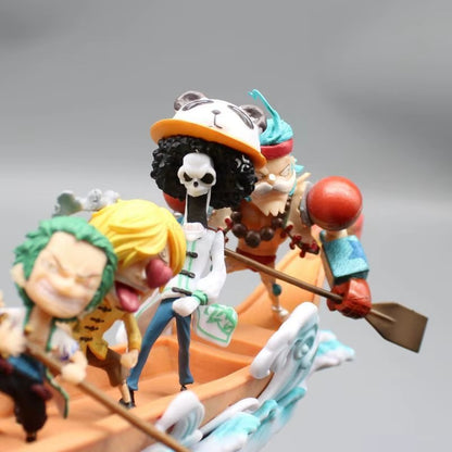 Luffy Zoro Sanji Brook Chopper Nami Robin Franky Usopp Boat Action Figure 35cm – One Piece