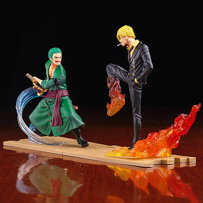 Zoro vs Sanji Fight 18cm Action Figure - One Piece