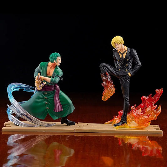 Zoro vs Sanji Fight 18cm Action Figure - One Piece