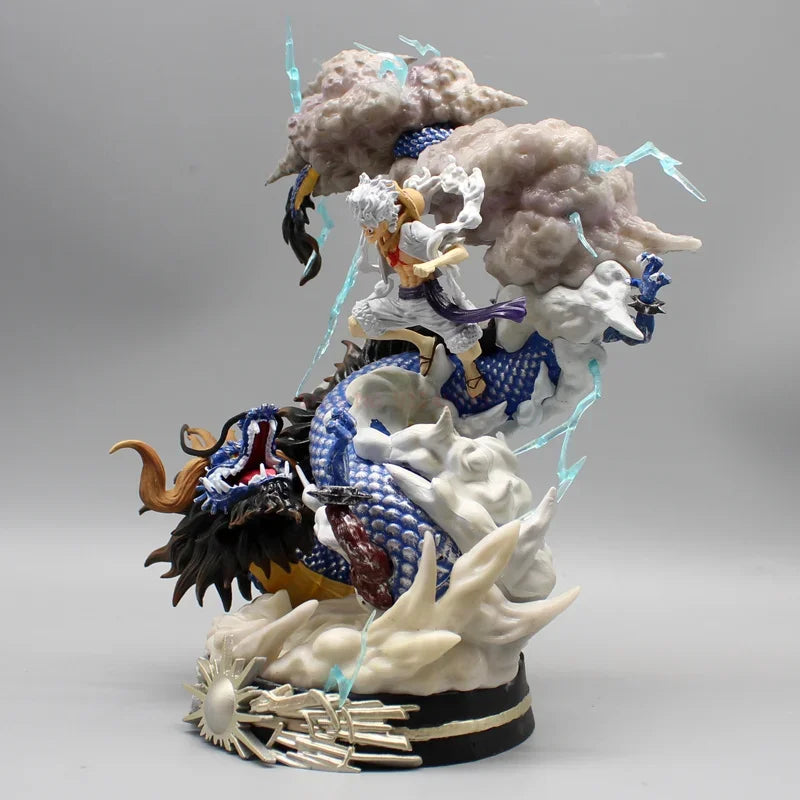 Luffy Gear 5 Nika Vs Kaido 23cm Action Figure - One Piece