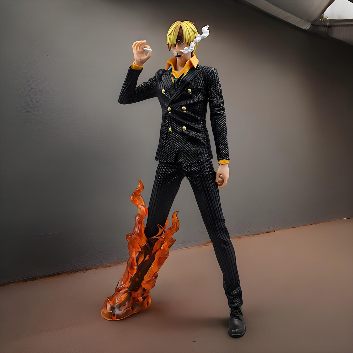 Sanji Standing Action Figure With Fire In One Leg (32 Cm Height) – One Piece